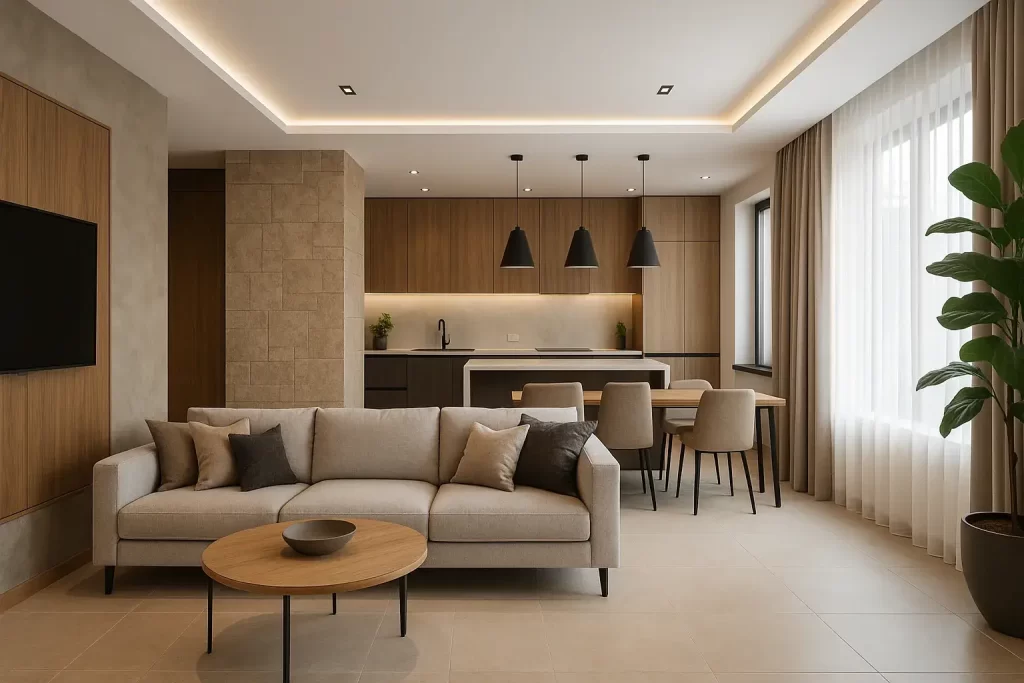 how to work with interior designers-  final styling and handover