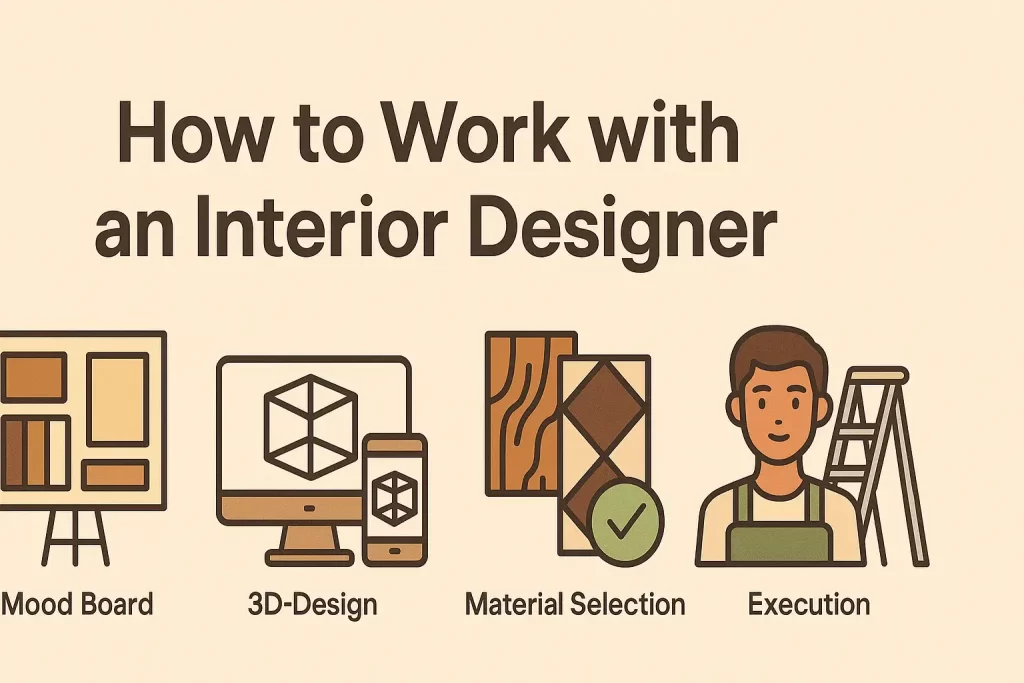 How to Work with an Interior Designer in Noida