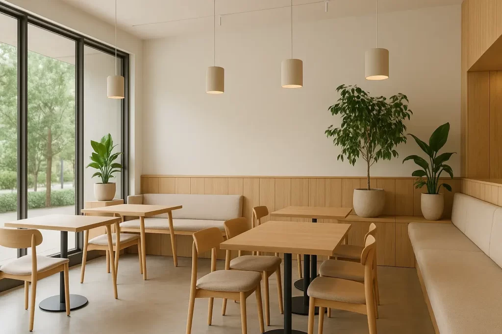 Minimalist Modern Theme for restaurant