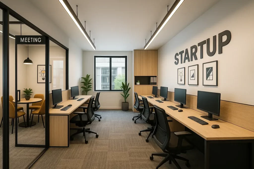 Small Office Interior Design Ideas for Startups in Noida