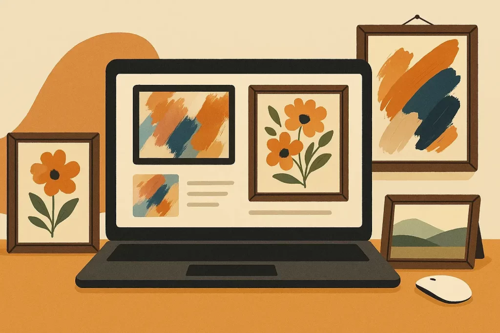 Top Online Platforms to Buy Handmade Paintings