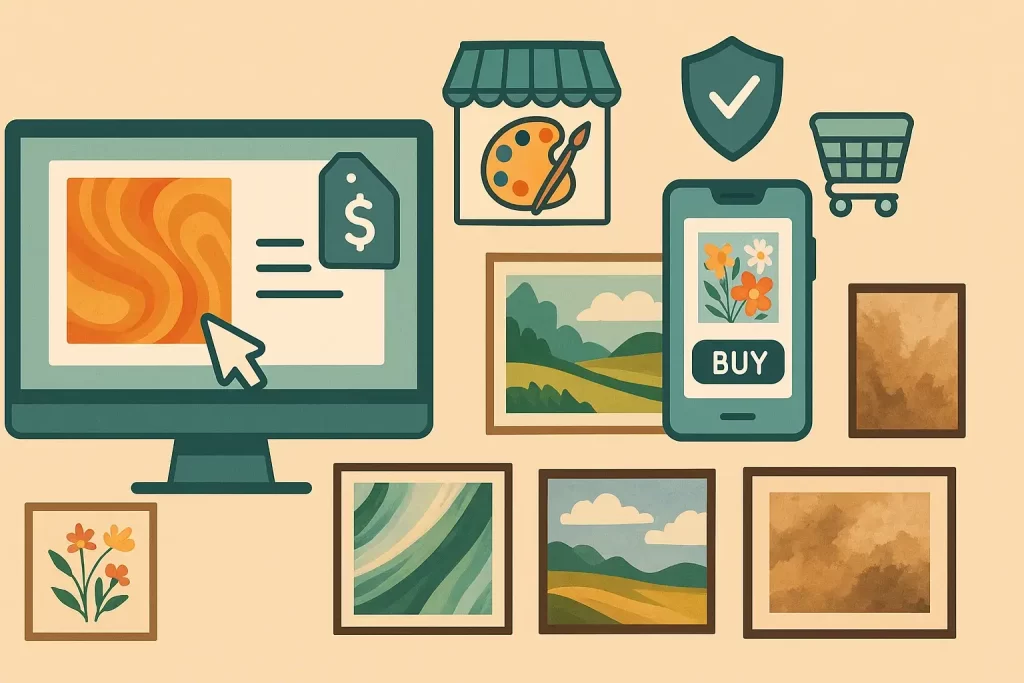 Top Online Platforms to Buy Handmade Paintings
