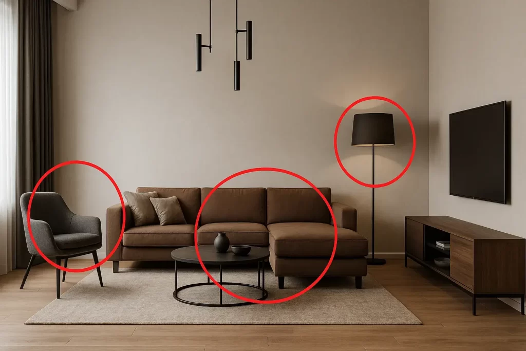 Common Interior Design Mistakes to Avoid in Noida