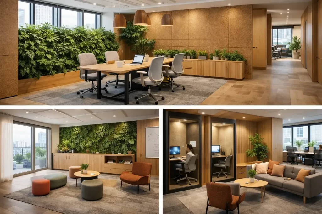 Biophilic Hybrid Design Beyond Plants