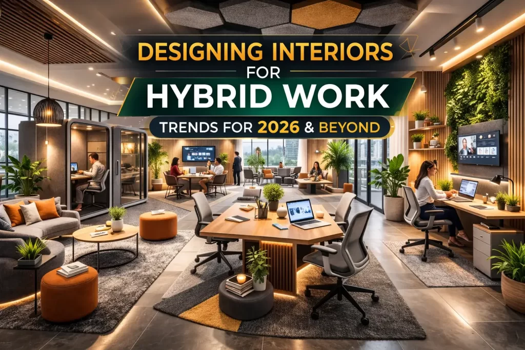 Designing Interiors for Hybrid Work