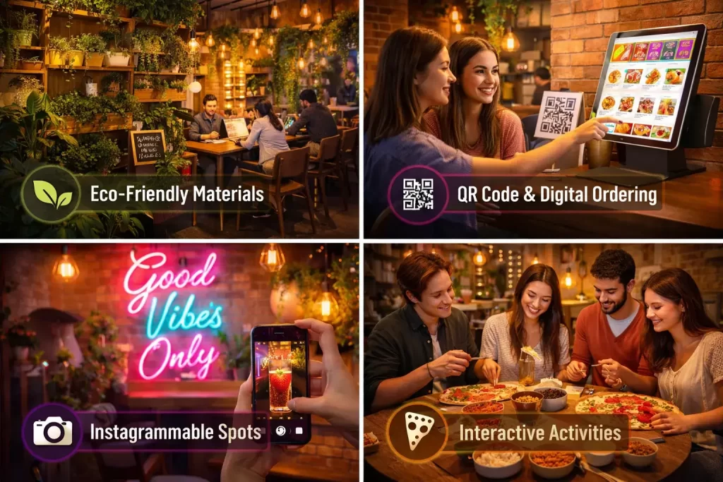 Gen Z Cafe & Restaurant Interior Design Ideas