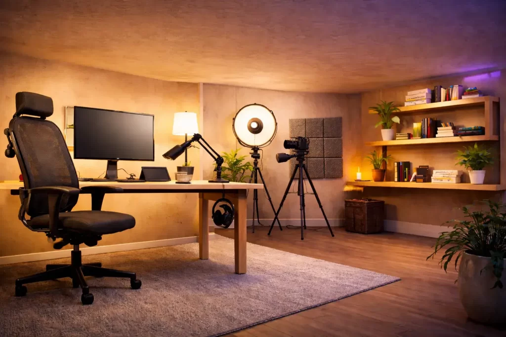 home studio and content creator