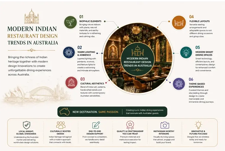 kriaan indian restaurant designers in australia