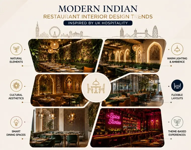 Indian Restaurant Designers in UK