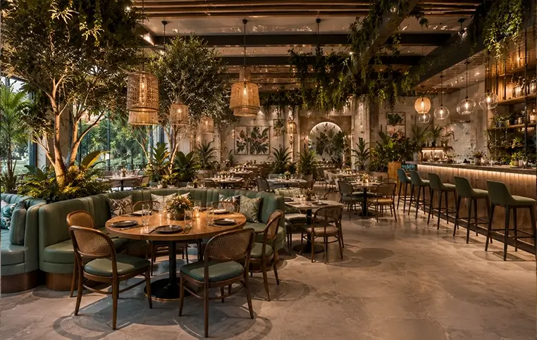 themed restaurant interior design