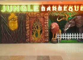 Jungle Barbeque Noida designed by kriaan