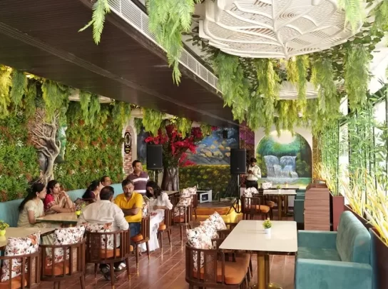 The Blooming Plate restaurant