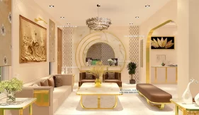 Residential Interior Design in South Delhi – Modern Living Room by Kriaan
