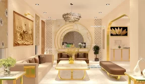 Residential Interior Design in South Delhi – Modern Living Room by Kriaan
